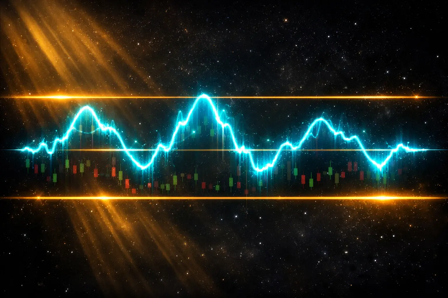 RSI oscillator wave with overbought oversold zones — complete crypto trading strategy guide